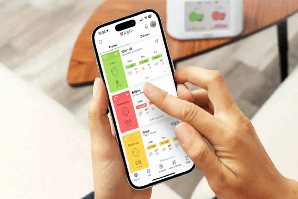 application qualité de l'air
