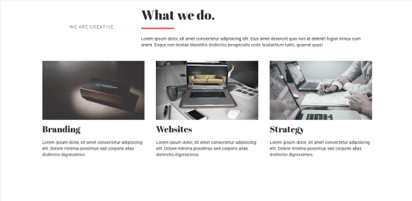 services agence comm